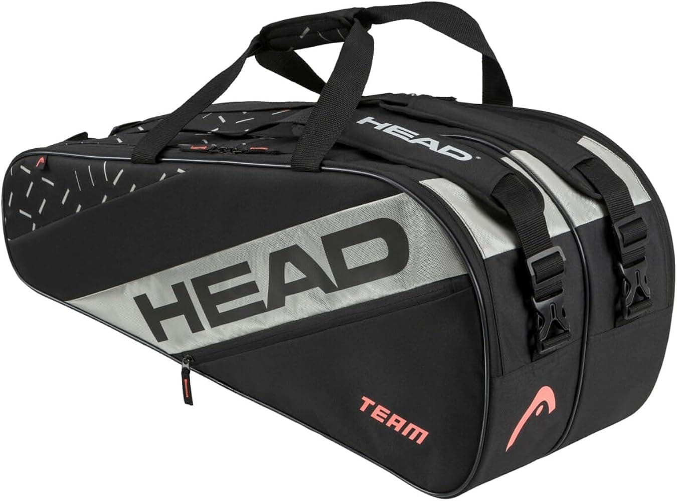 Чохол на 6 ракеток Head Team racket bag M bk/cc (262224) - зображення 1
