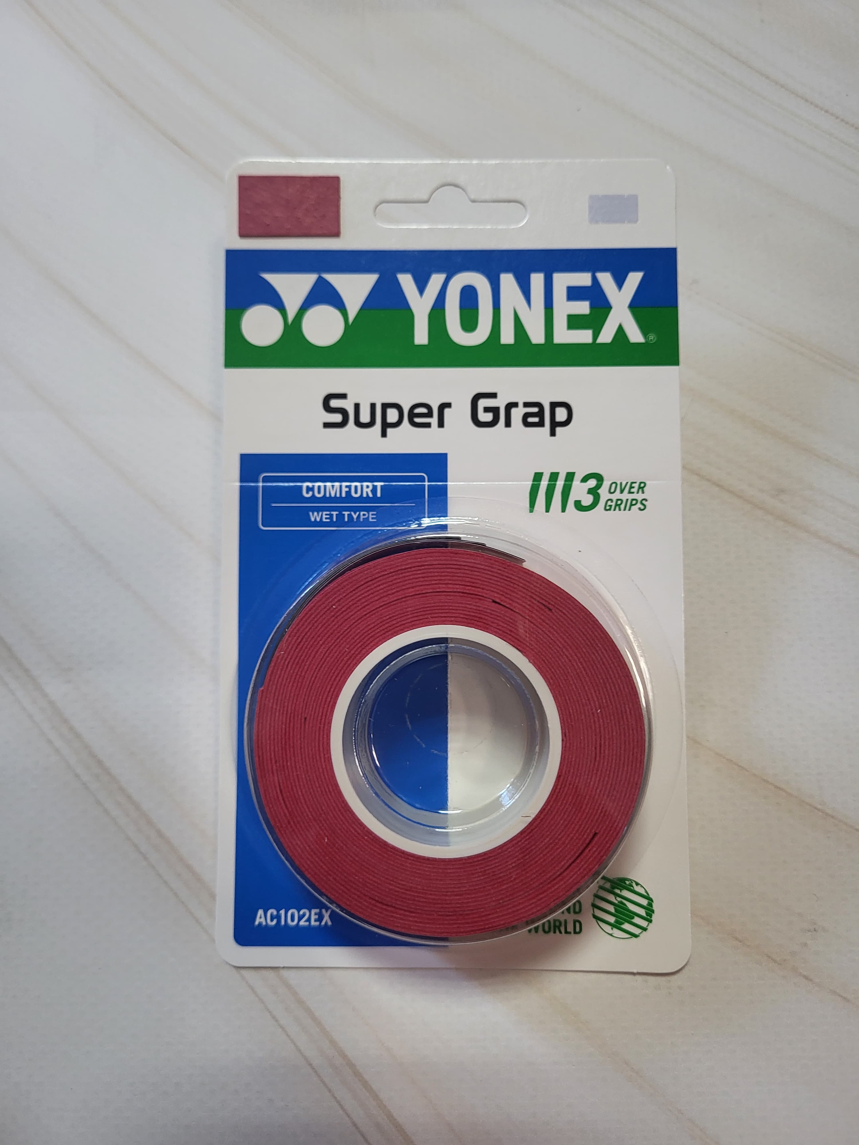 Обмотки Yonex AC102 red 3 шт