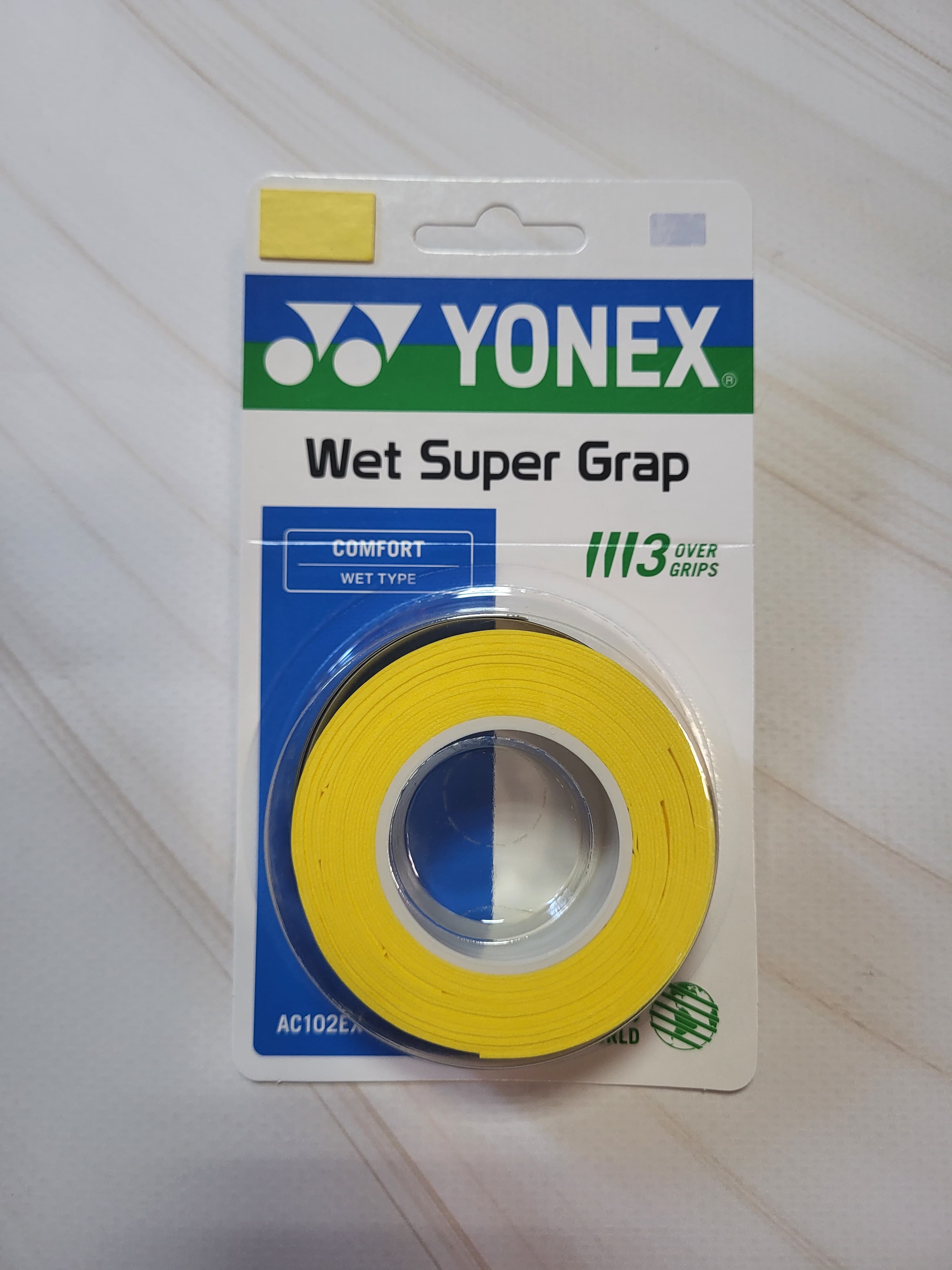 Обмотки Yonex AC102 yellow 3 шт