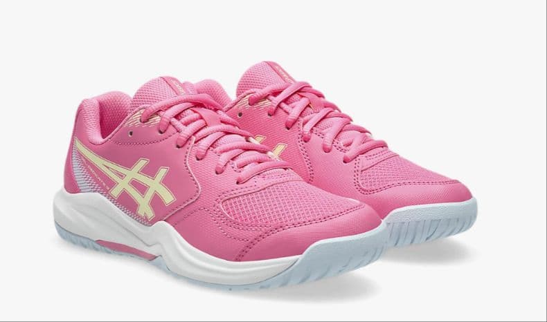 Кросівки дитячі Asics Dedicate 9 all court dragon fruit/yellow (1044A085-700) - зображення 1