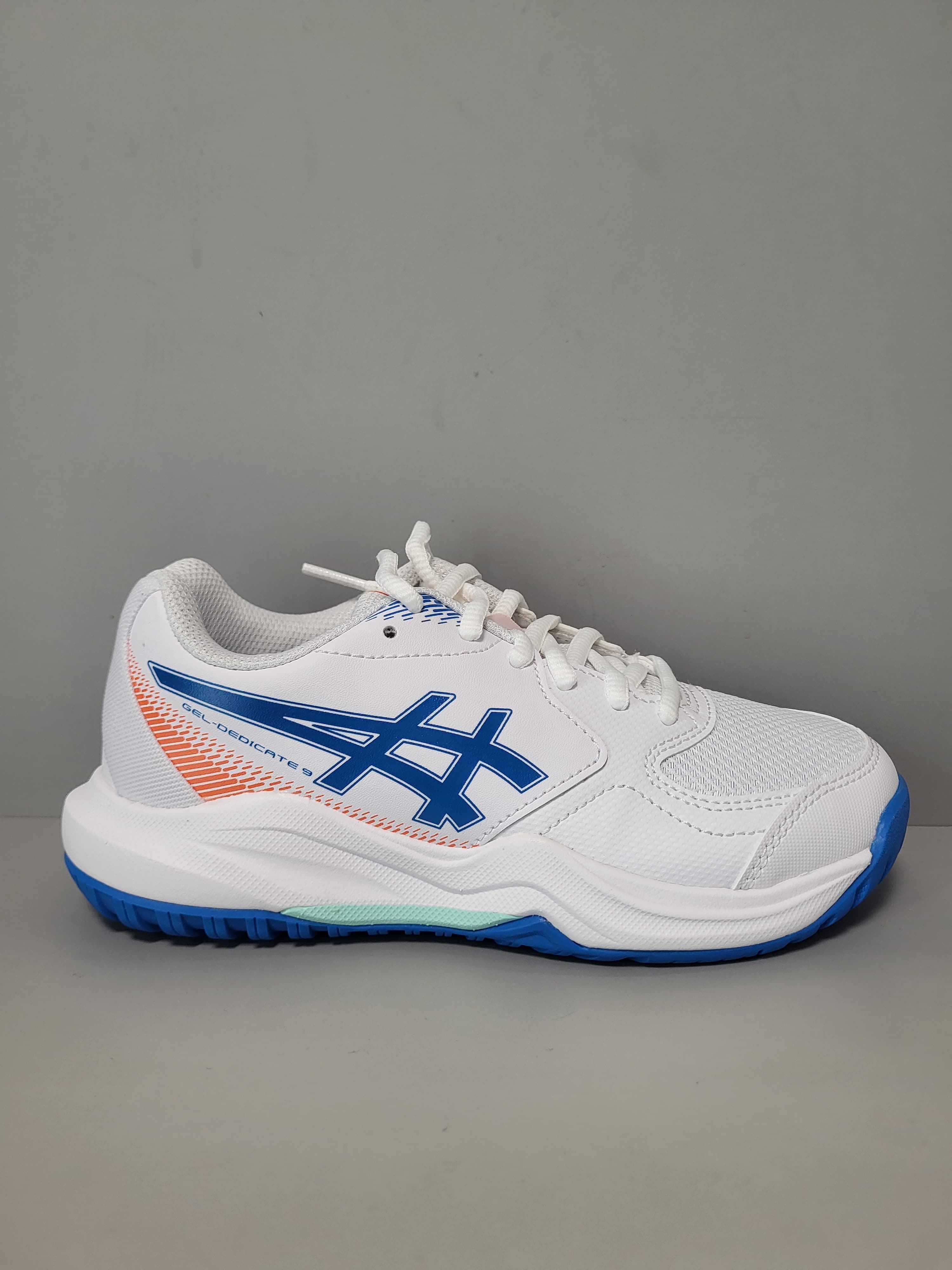 Кросівки дитячі Asics Dedicate 9 all court white/blue (1044A085-100)