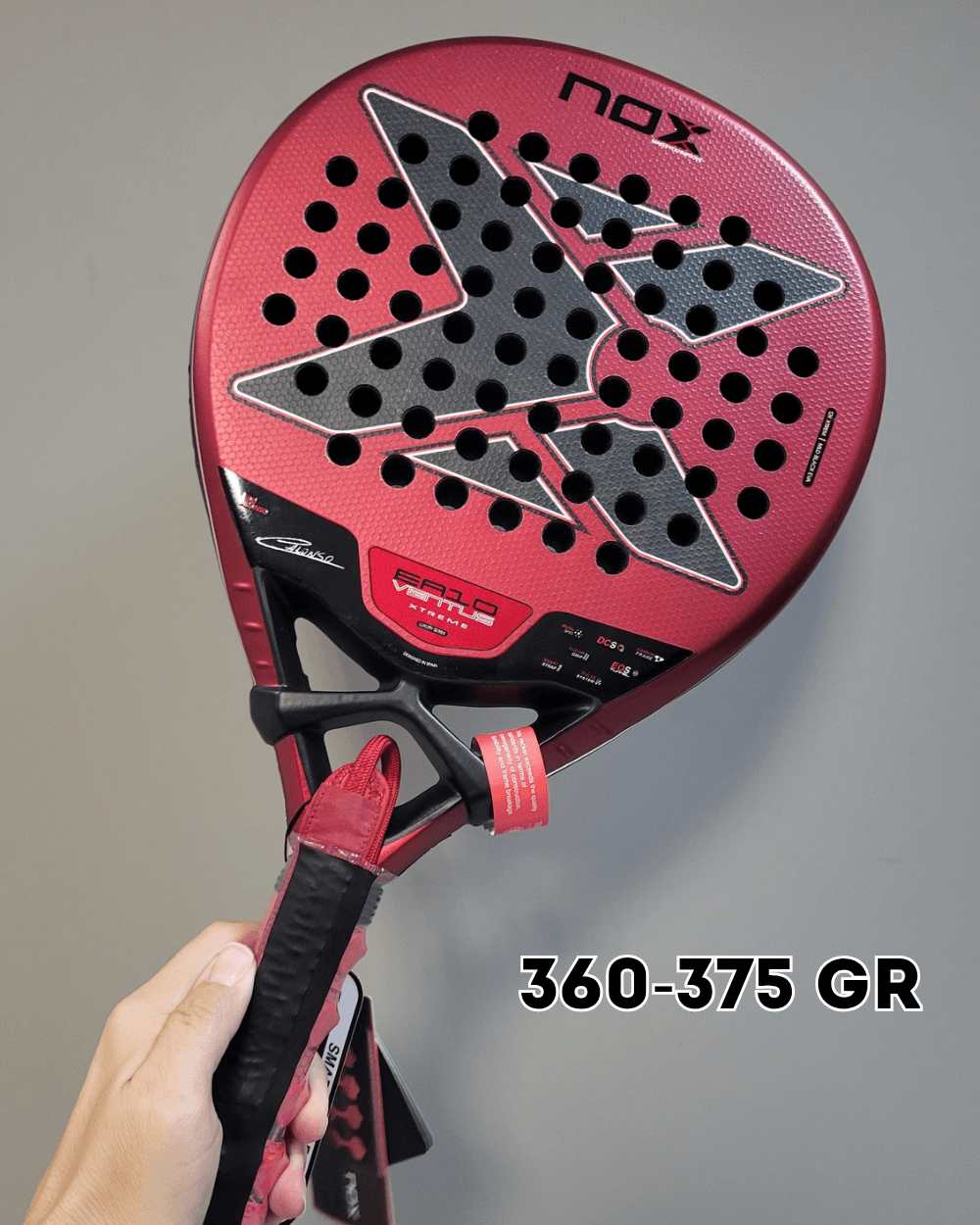 Ракетка падел Nox EA10 Ventus hibrido 12k Xtrem 360-375 gr - зображення 1