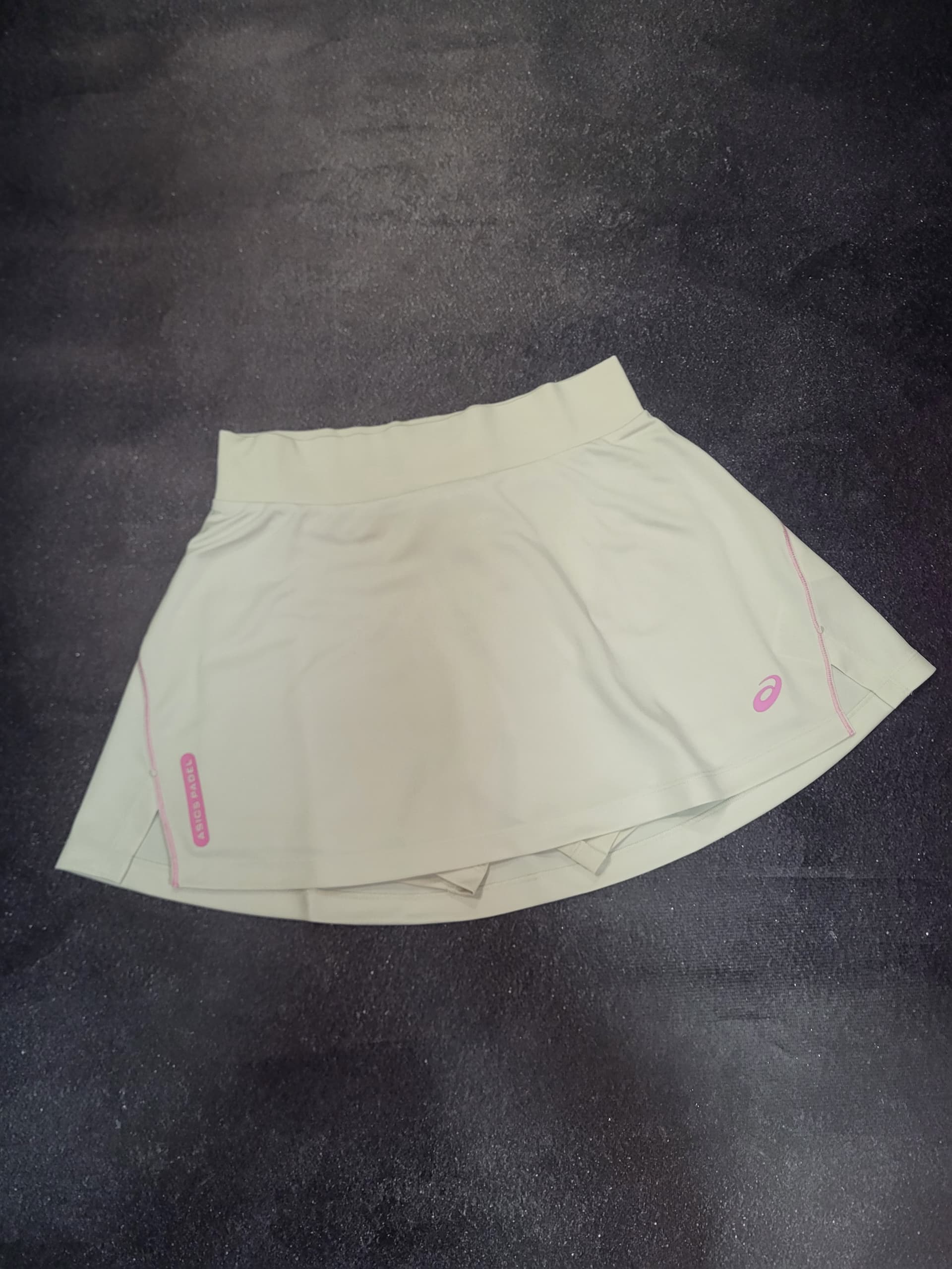 Спідниця Asics Padel Court skirt soft oat (2042A381-250) - зображення 1