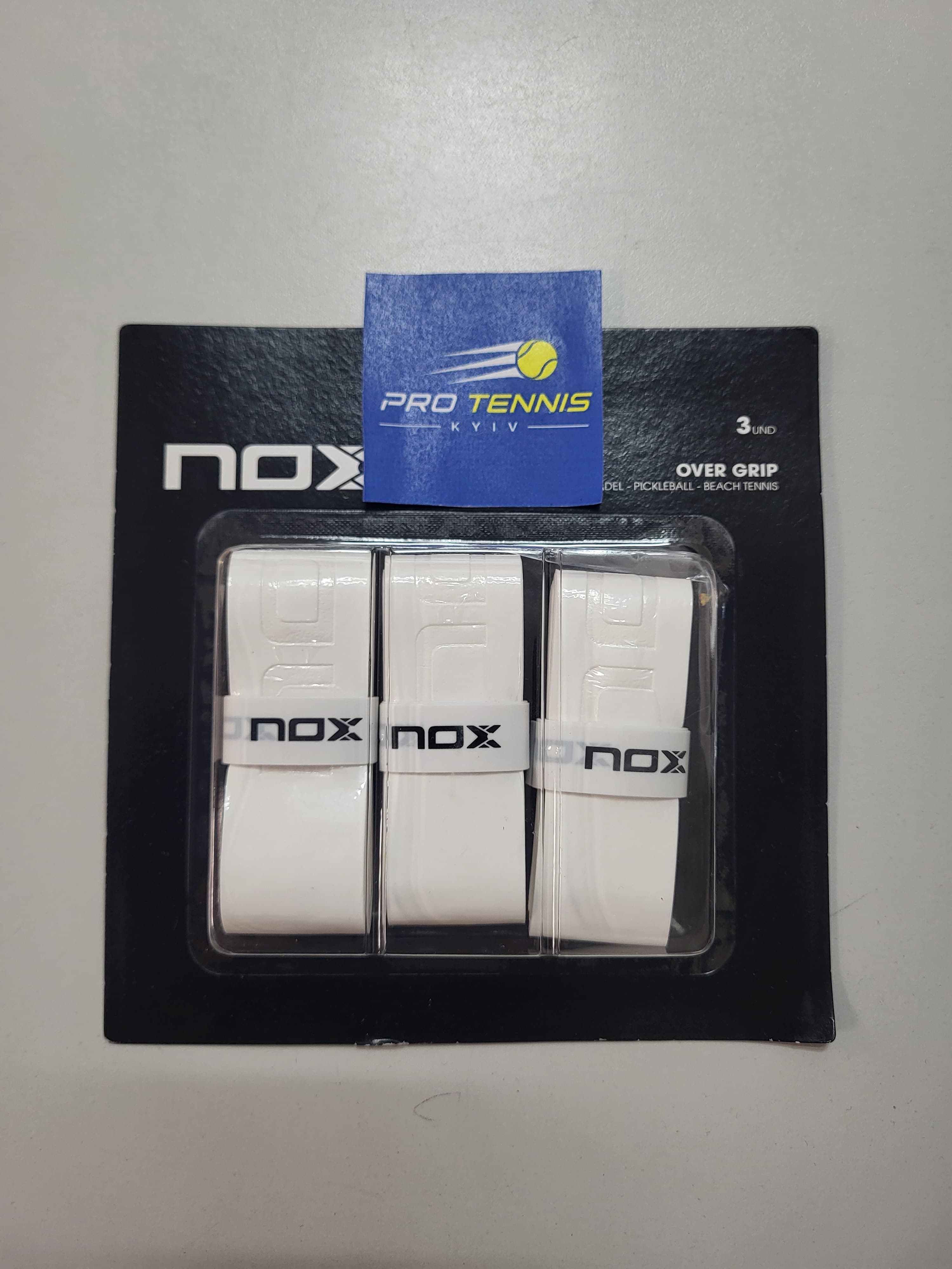 Обмотки Nox Pro Overgrip white 3 шт