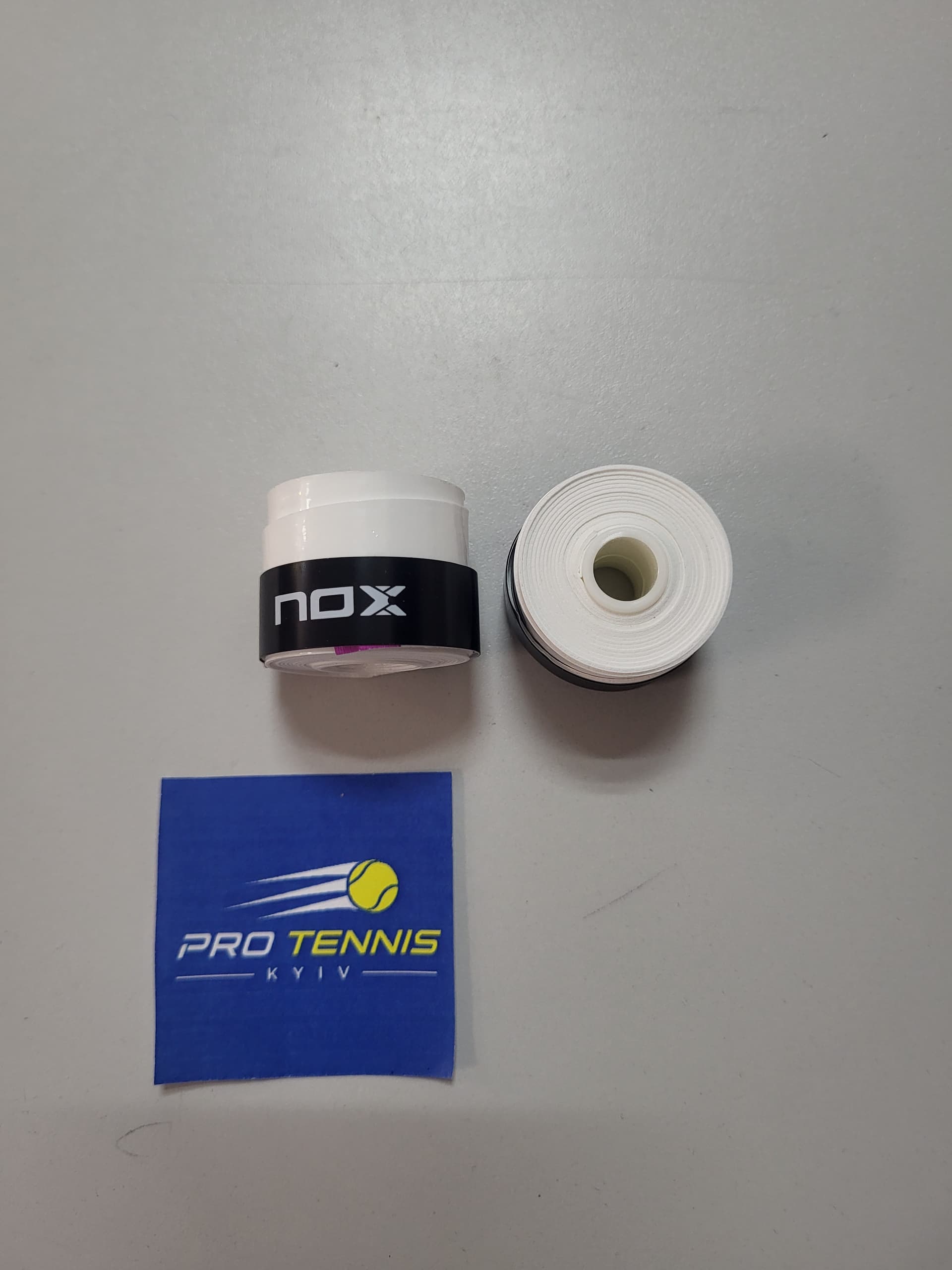 Обмотка Nox Pro Overgrip white поштучно - зображення 1