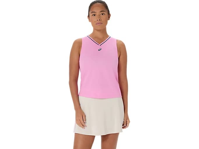 Майка жін. Asics Padel Court sleeverless top bubblegum (2042A464-700) - зображення 1