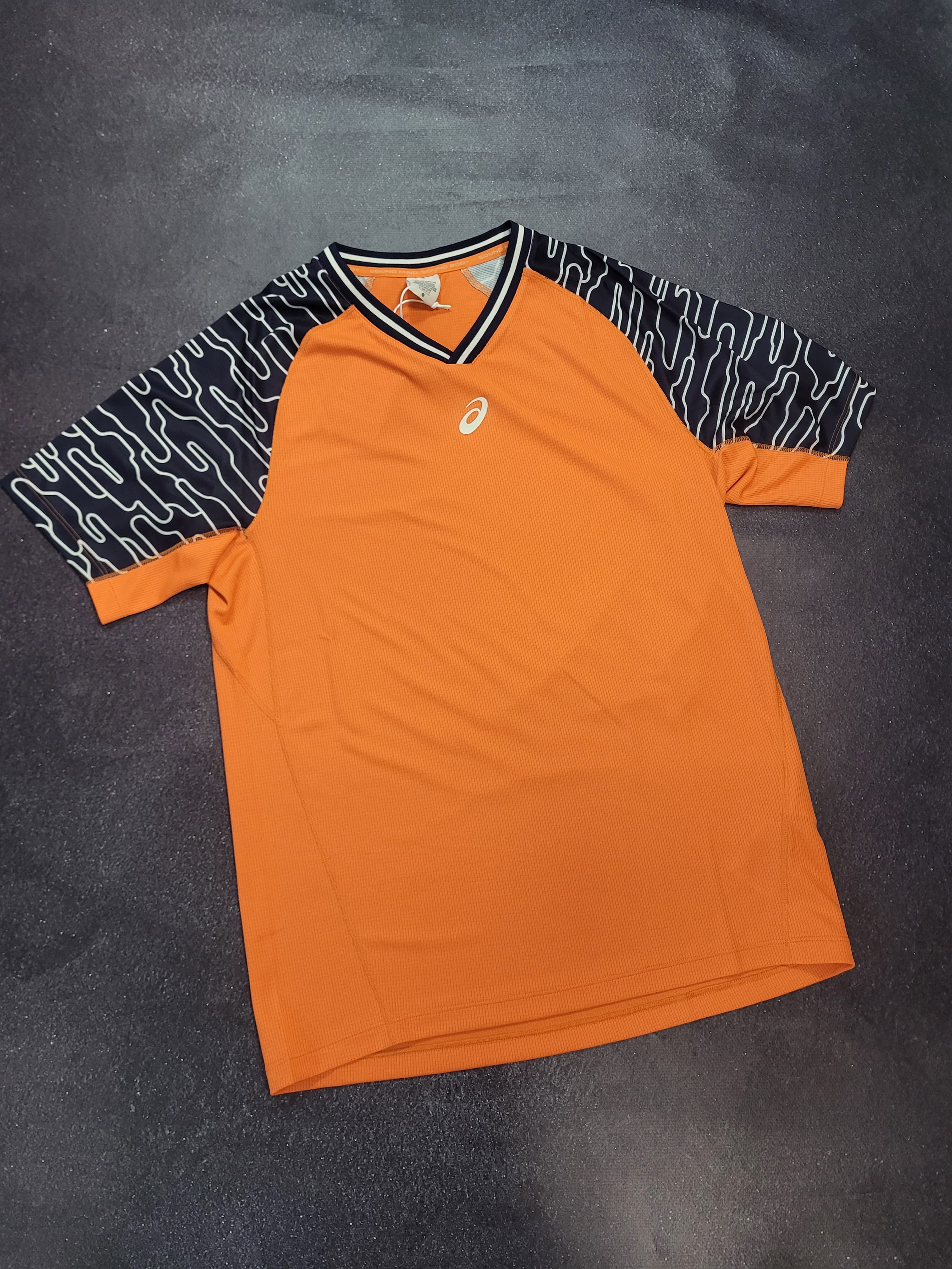 Футболка чол. Asics Padel court SS top energy orange (2041A424-800)