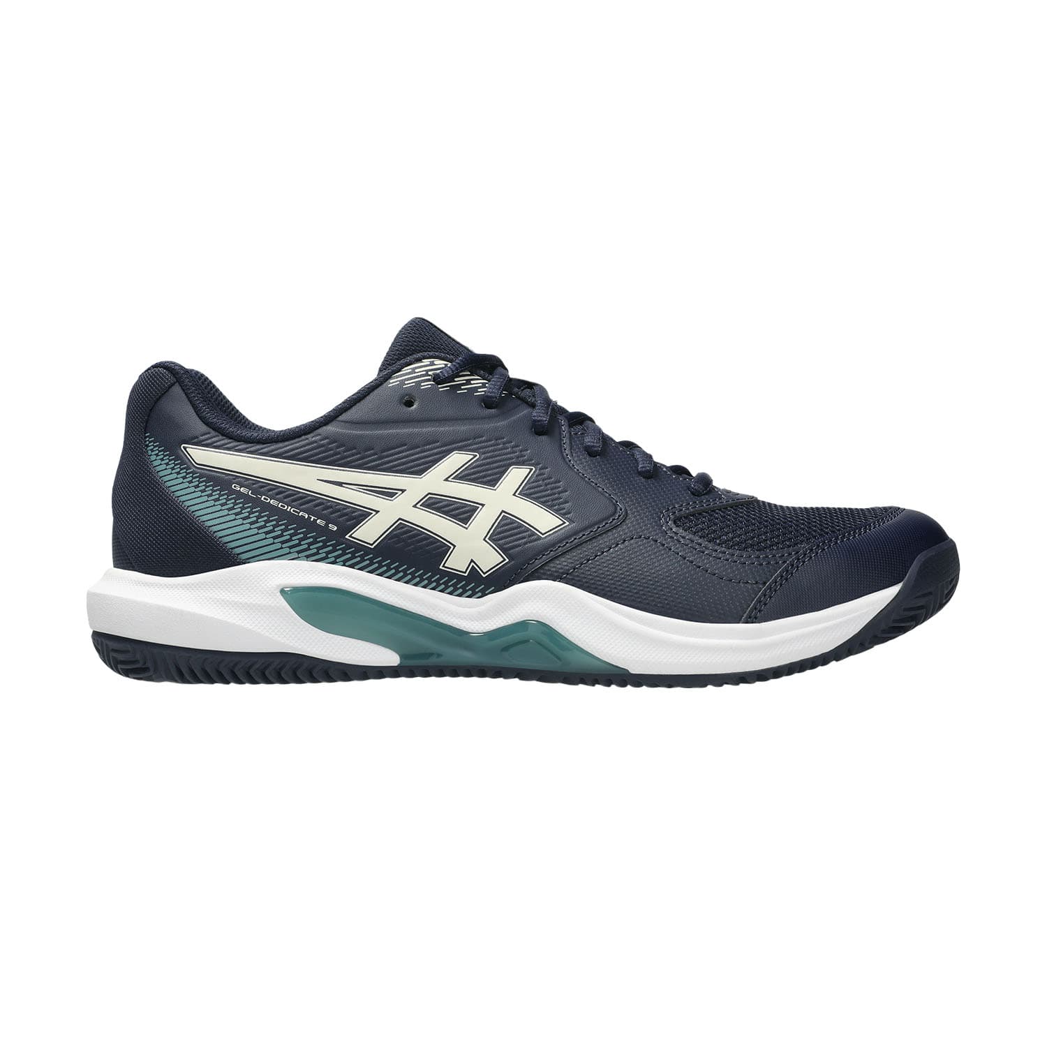 Кросівки чоловічі Asics Dedicate 9 clay court midnight/oatmeal (1041A547-400) - зображення 1