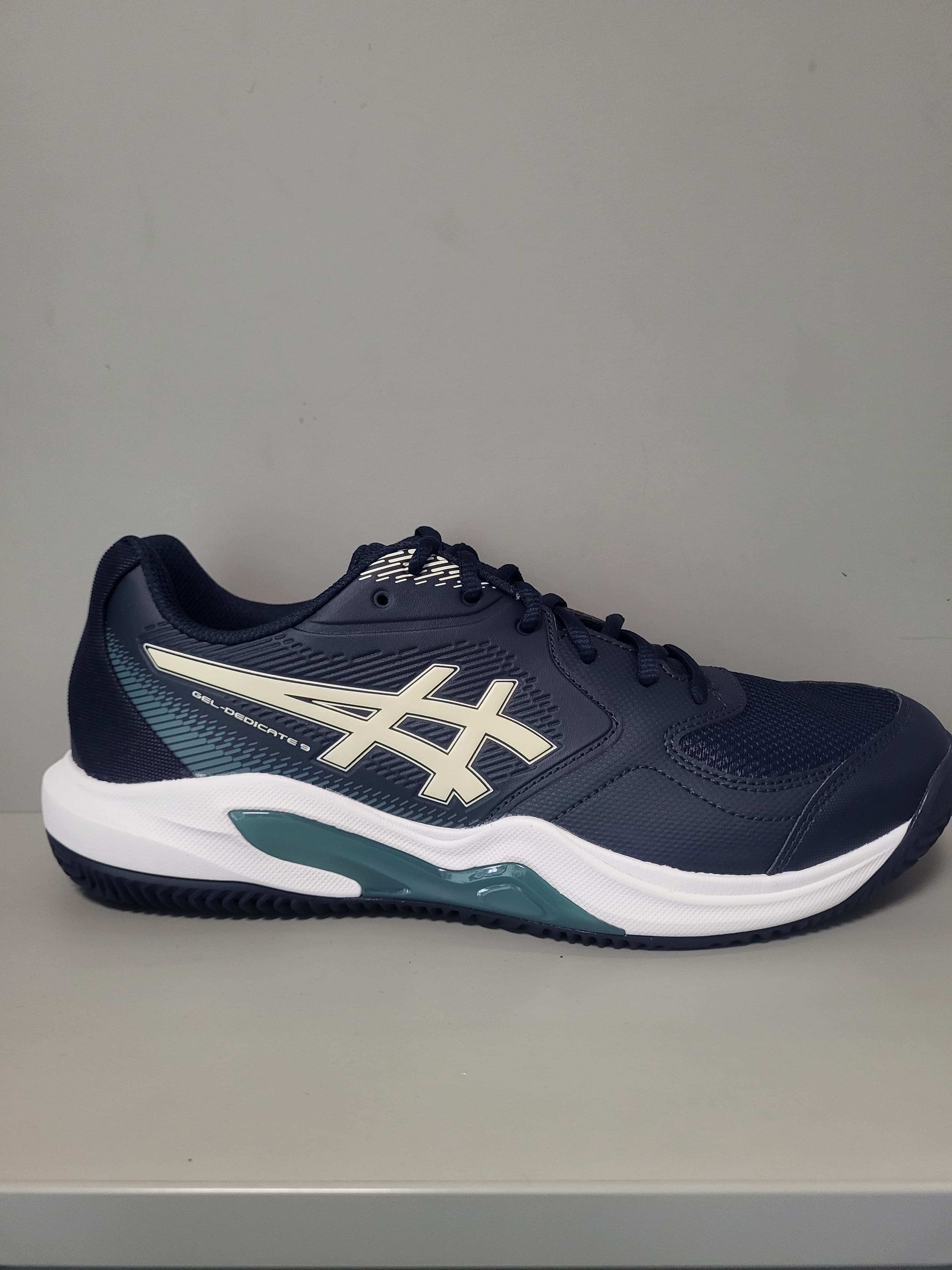 Кросівки чоловічі Asics Dedicate 9 clay court midnight/oatmeal (1041A547-400)