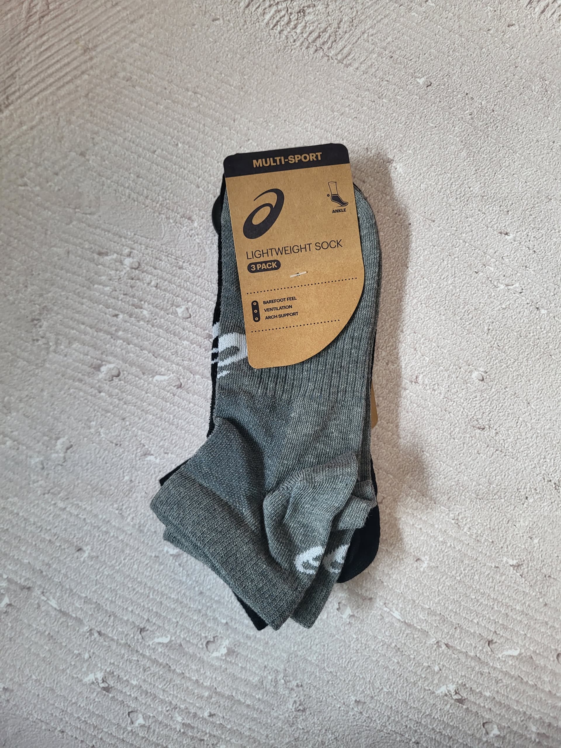 Шкарпетки Asics Crew socks multi color 3 pairs (3033C296-960) - зображення 1