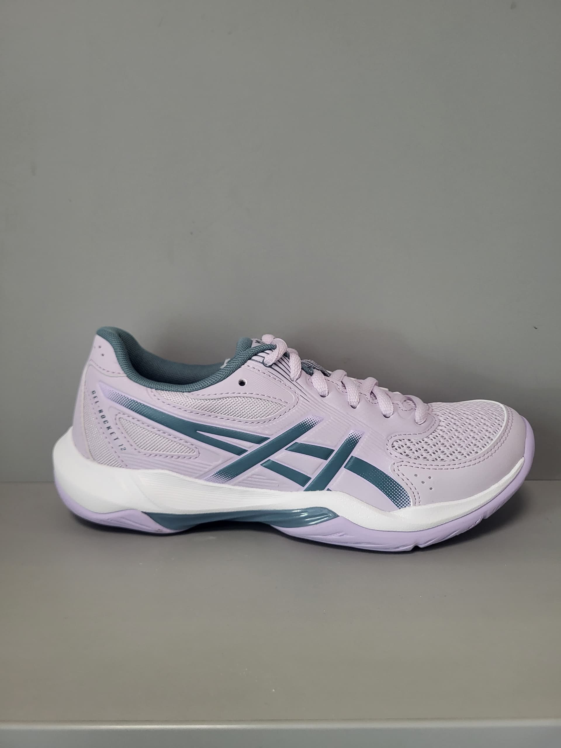 Кросівки сквош жін. Asics Rocket 12 Dahila/foggy teal (1072A119-500) - зображення 1