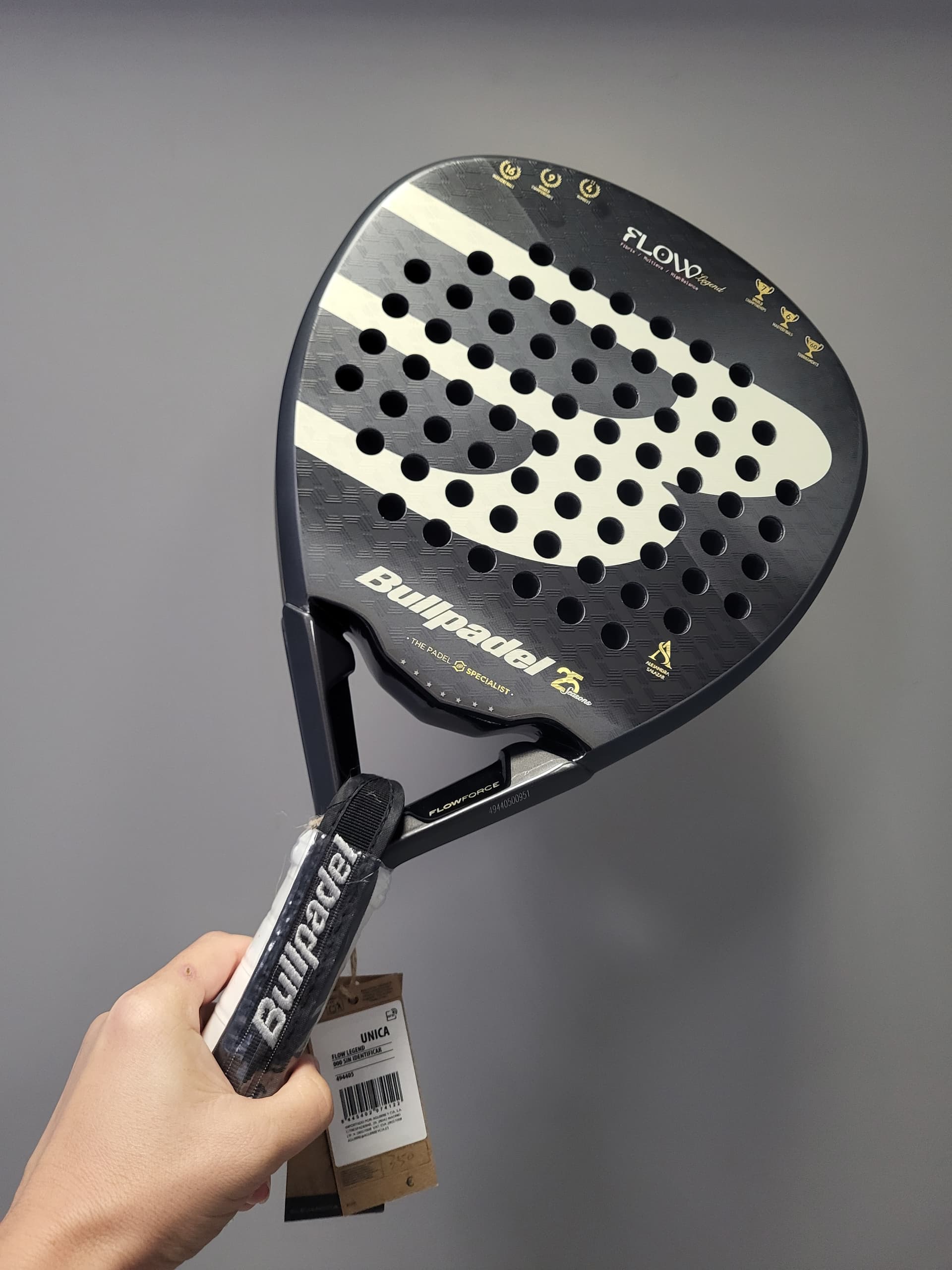 Ракетка падел Bullpadel Flow Legend 350-360 gr (494405) - зображення 1