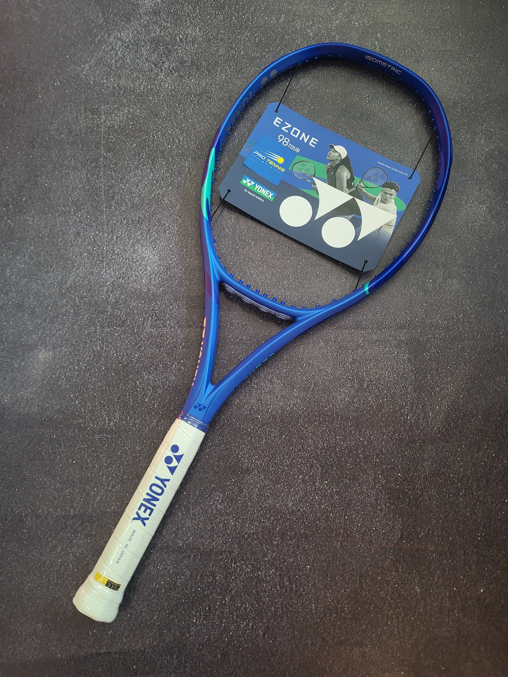 Ракетка теніс Yonex Ezone 98 Tour 315 gr blast blue - зображення 1