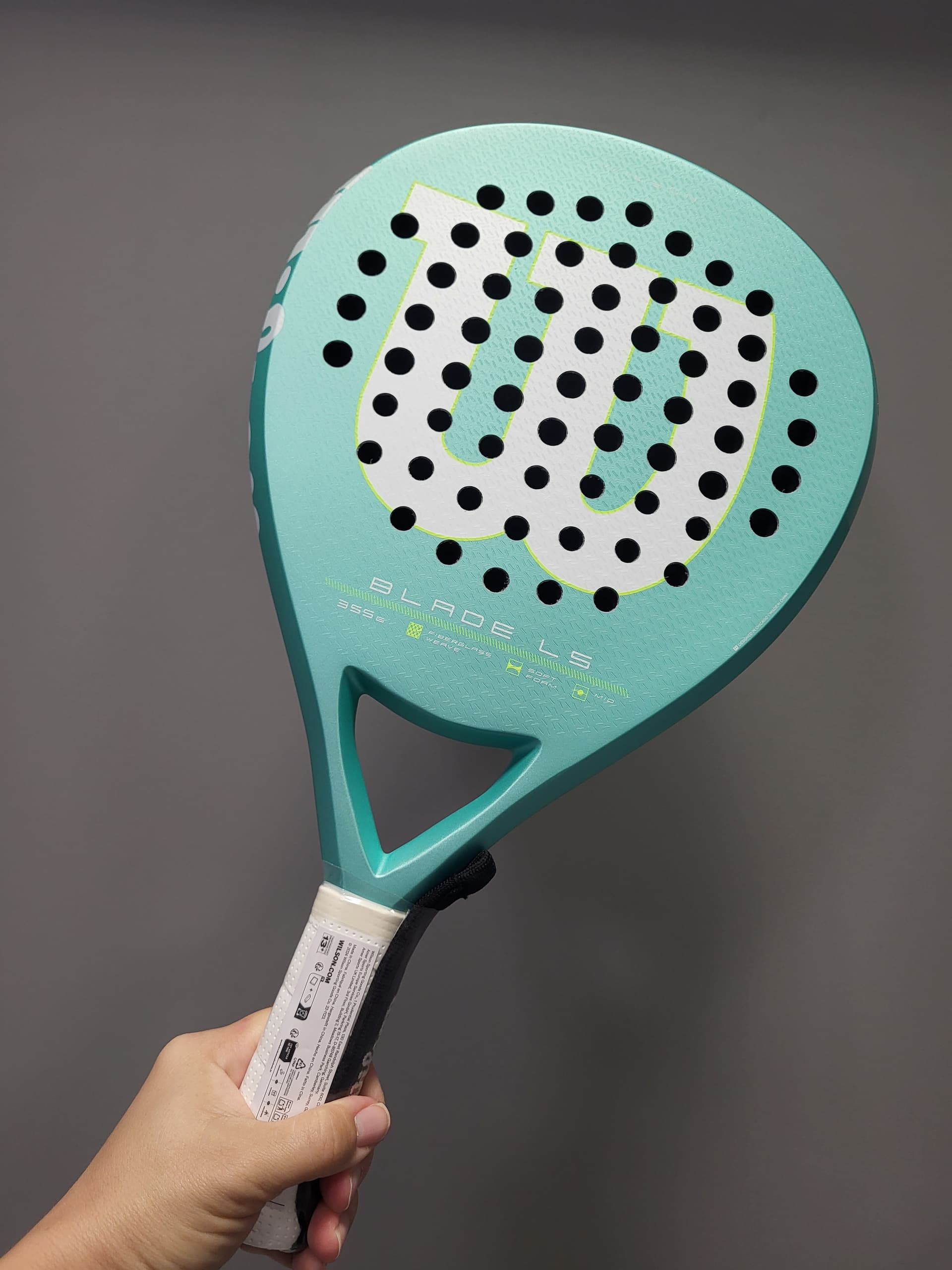 Ракетка падел Wilson Blade LS v4 padel 355 gr (wr203711) - зображення 1