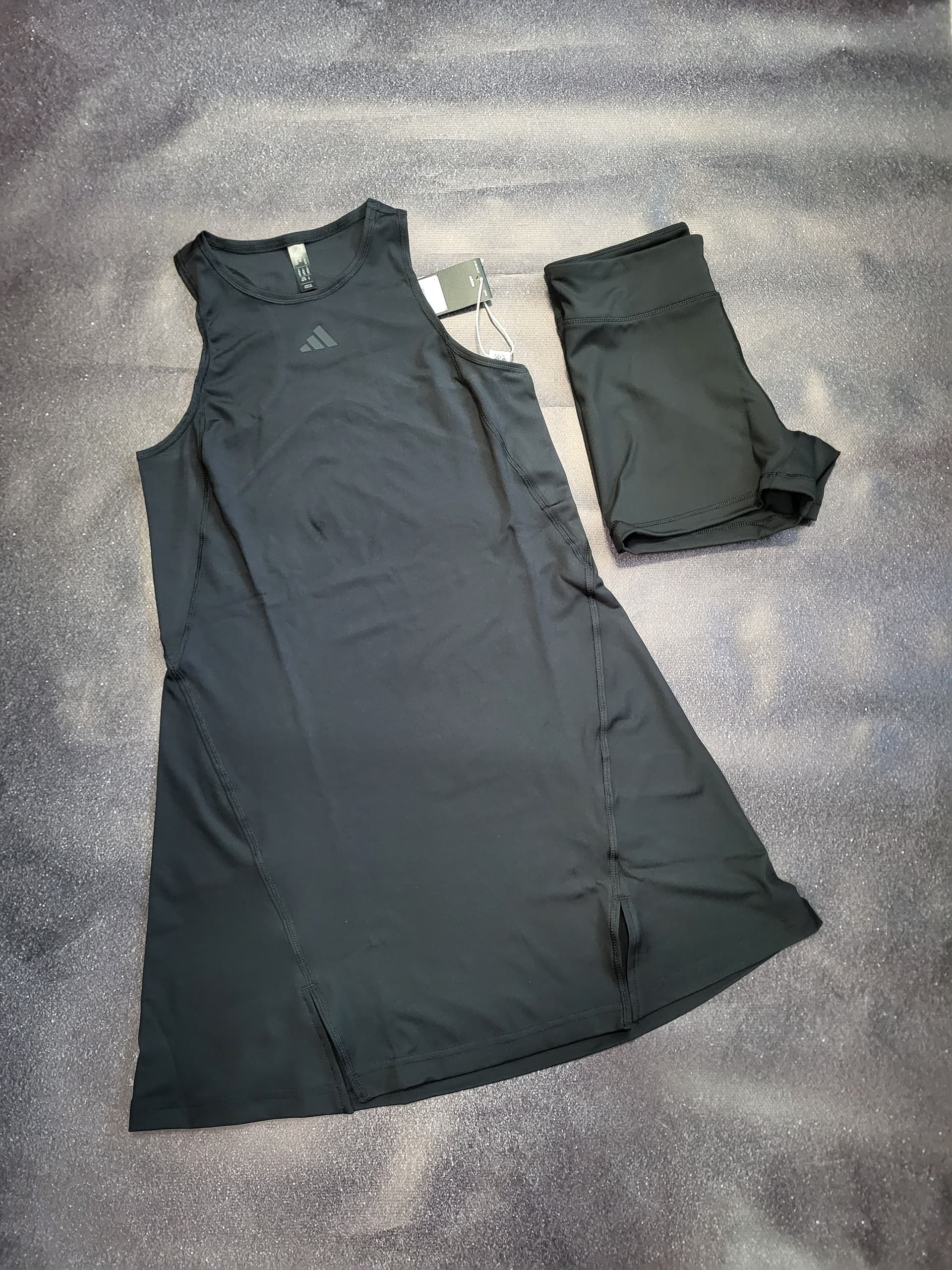 Сукня жін. Adidas Club tennis dress black шорти в комплекті (KF0972) - зображення 1