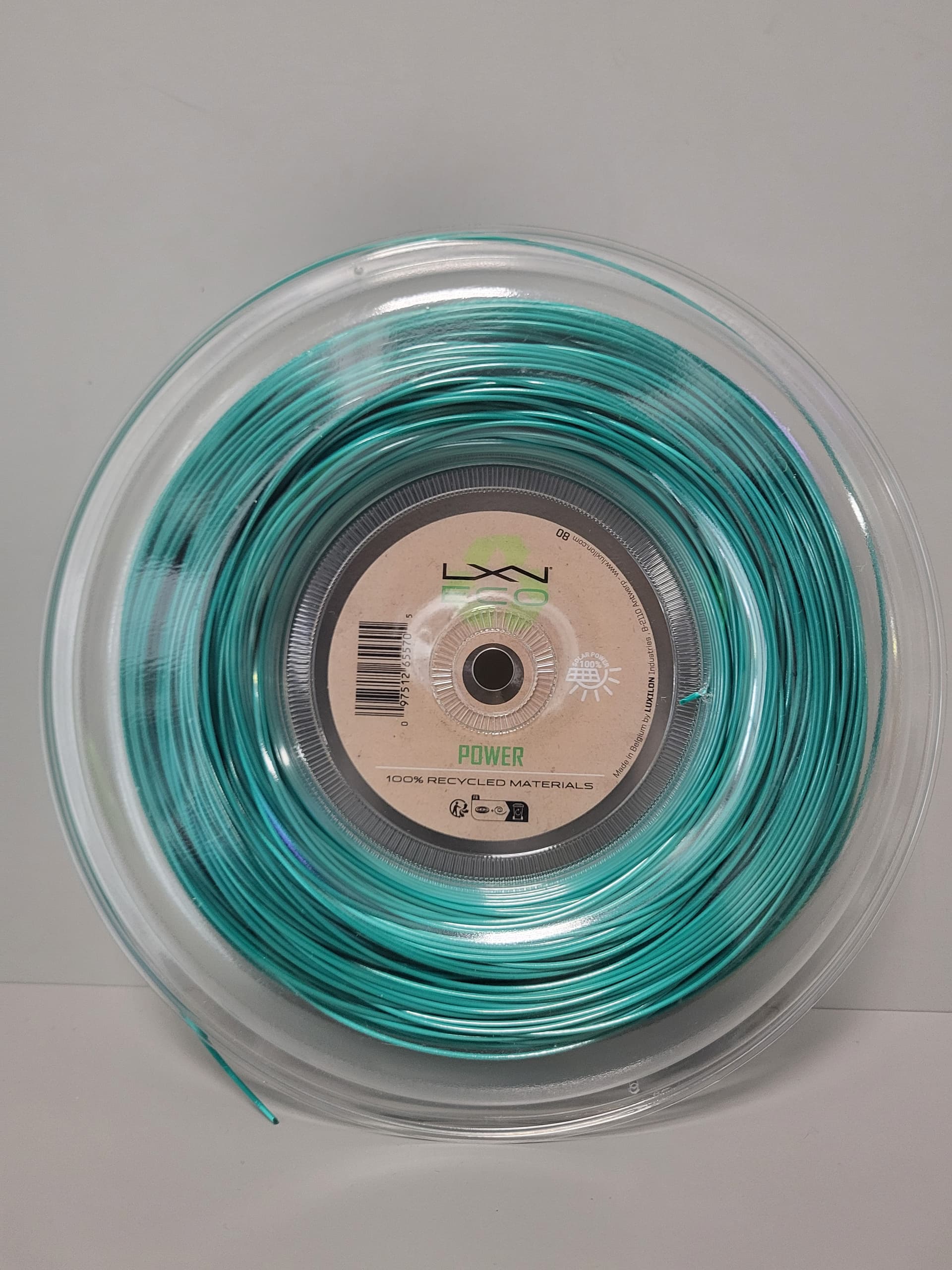 Струна 12 метрів Luxilon Eco power green 1.25 mm - зображення 1
