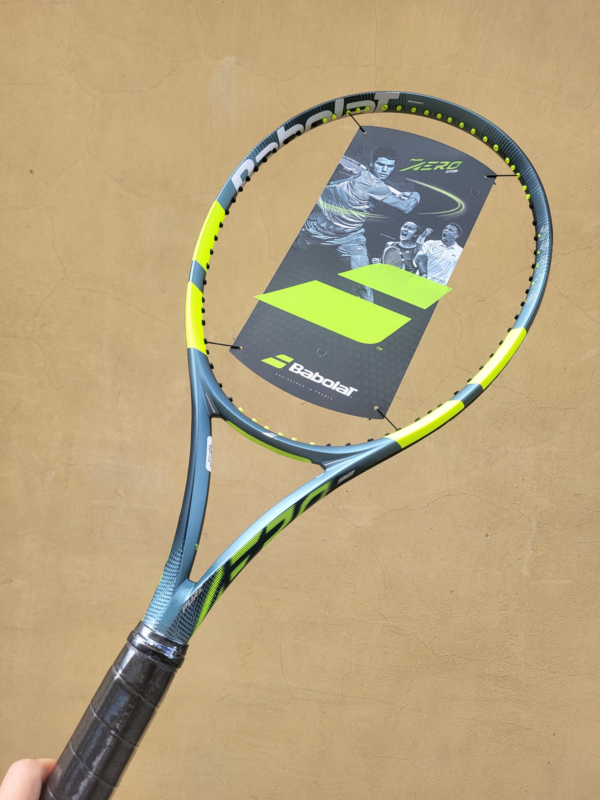 Ракетка Babolat Pure Aero 98 305 gr 2026 year (101567-100) натяжка у подарунок - зображення 1