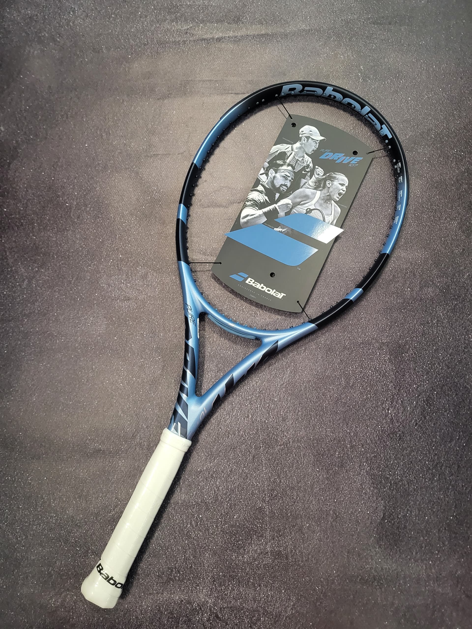 Babolat Pure drive 107 285 gr 2025 year (101557-100) натяжка у подарунок - зображення 1