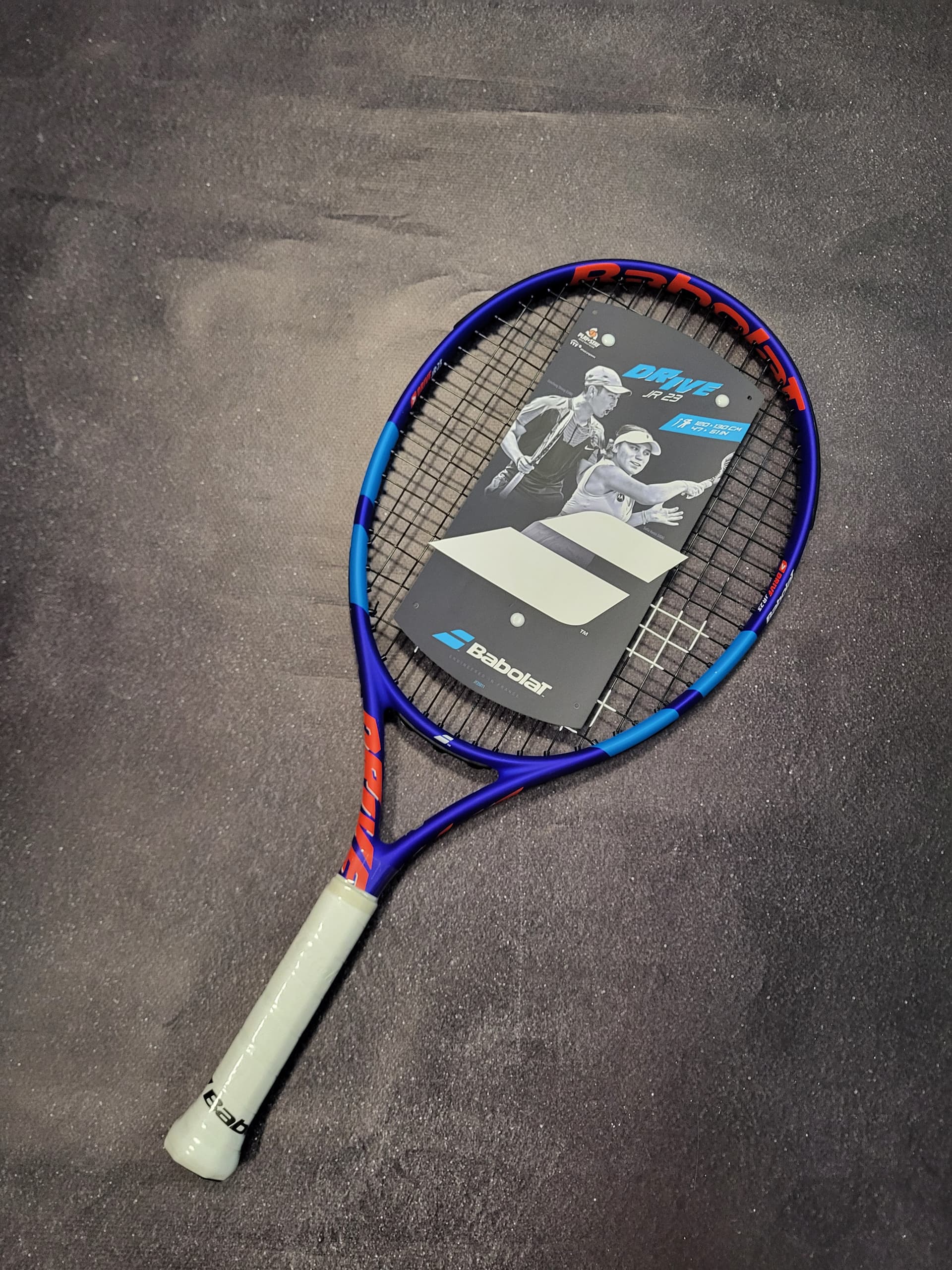 Ракетка дитяча Babolat Drive junior 23" blue/navy 215 gr (140512-100) - зображення 1